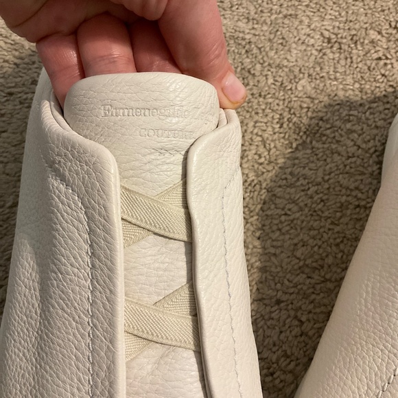 OFF WHITE DEERSKIN TRIPLE STITCH™ SNEAKERS - Picture 7 of 11